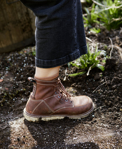 Women's San Jose 6" Boot (Soft Toe) Gingerbread/Off White - Keen