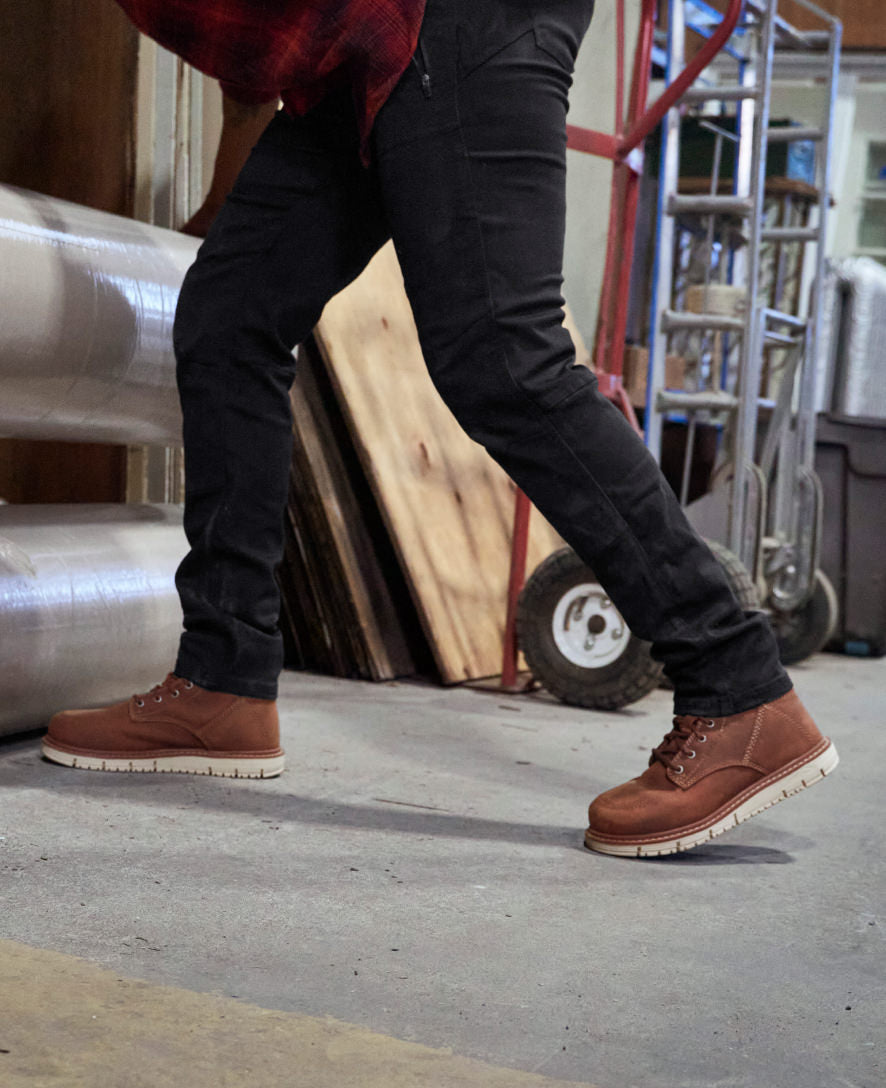 Women's San Jose 6" Boot (Soft Toe) Gingerbread/Off White - Keen