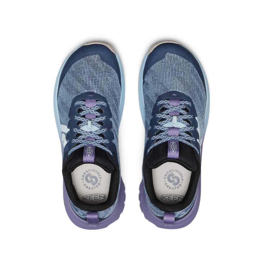 Women's Roam Trail Running Shoe Vintage Indigo/Ballad Blue - Keen