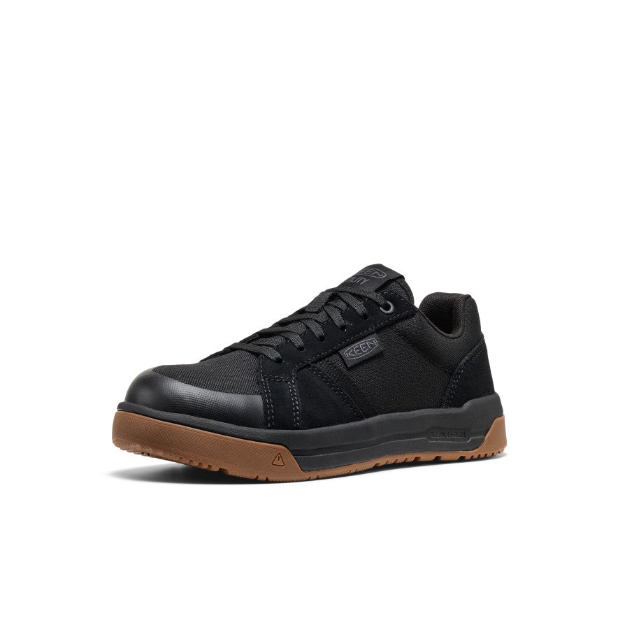 Women's Kenton Work Shoe (Carbon Toe) Black/Gum - Keen