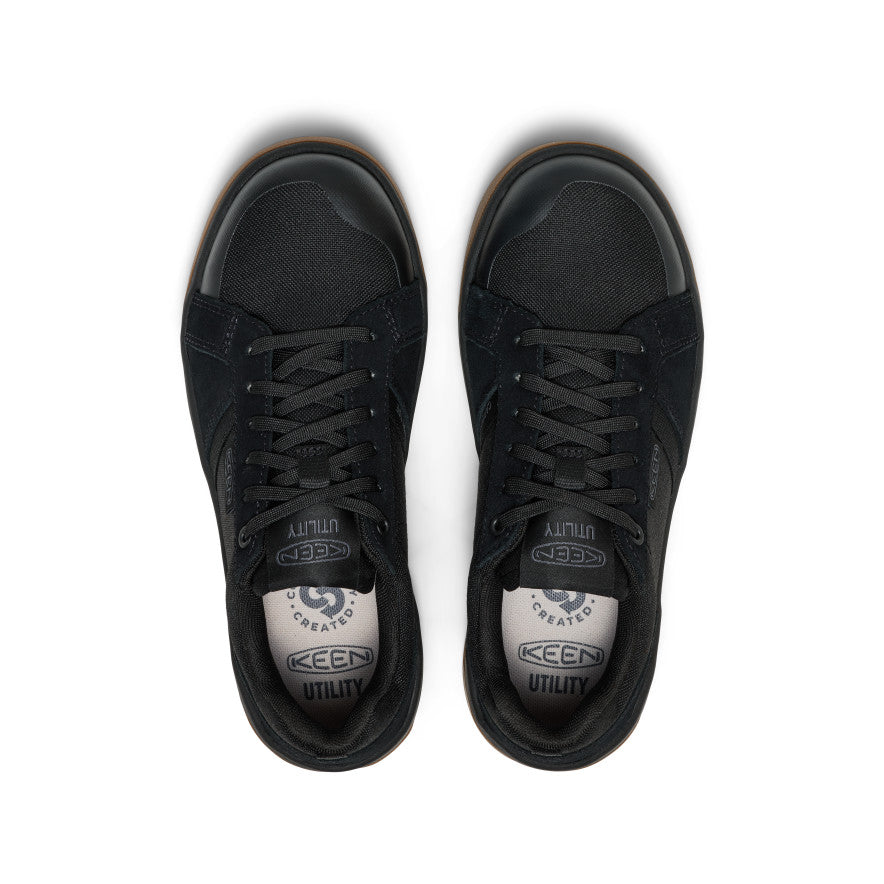Women's Kenton Work Shoe (Carbon Toe) Black/Gum - Keen