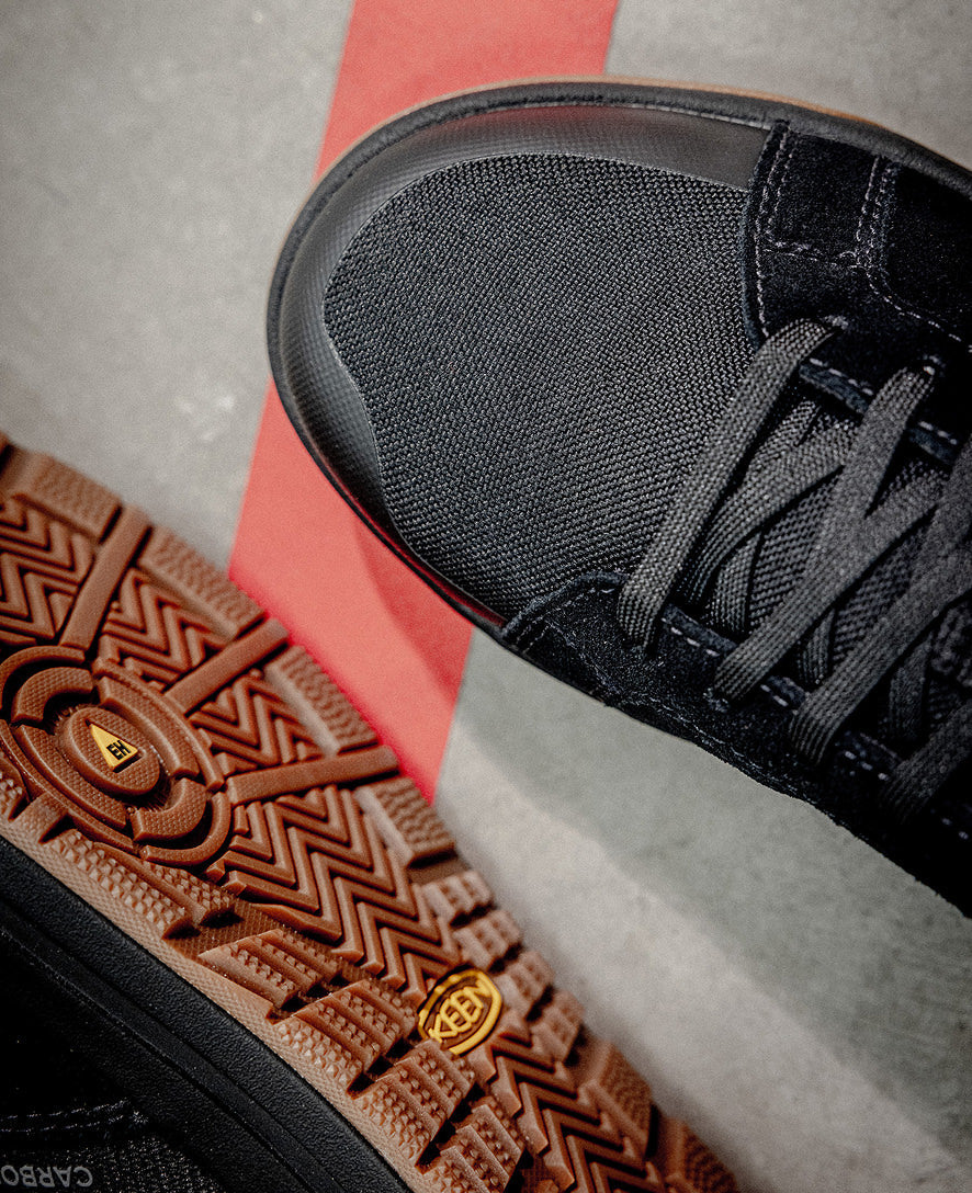 Women's Kenton Work Shoe (Carbon Toe) Black/Gum - Keen