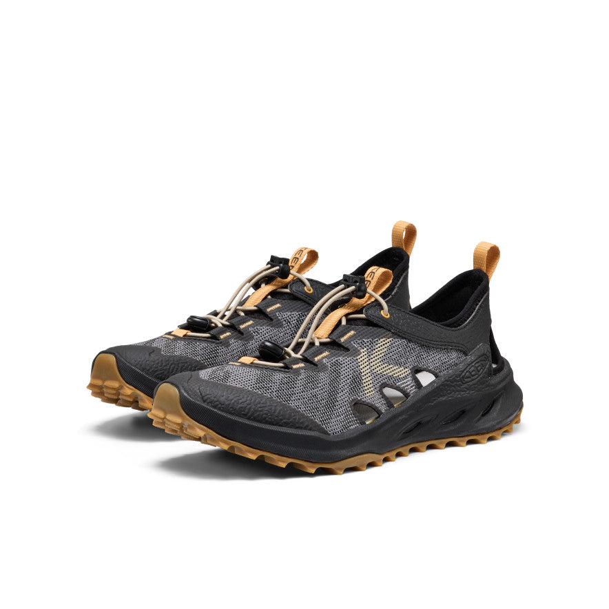 Women's Zionic ADV Open-Air Hiking Shoe Black/Oak Buff - Keen