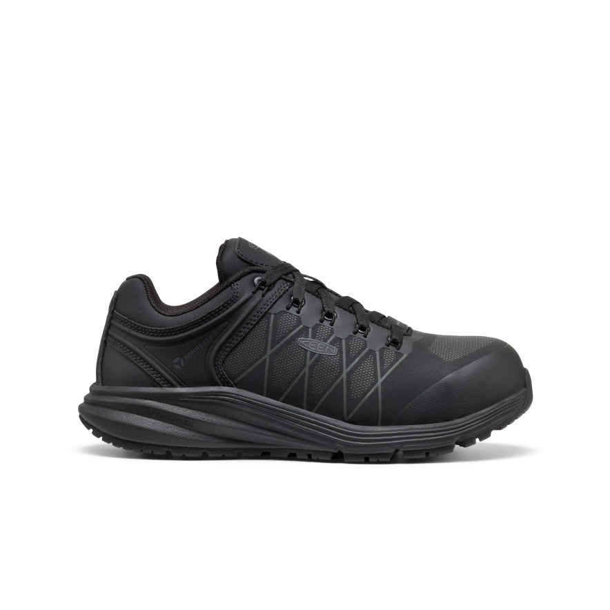 Women's Vista Energy XT Work Sneaker INT MET (Carbon Toe) Black/Magnet - Keen