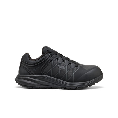 Women's Vista Energy XT Work Sneaker INT MET (Carbon Toe) Black/Magnet - Keen