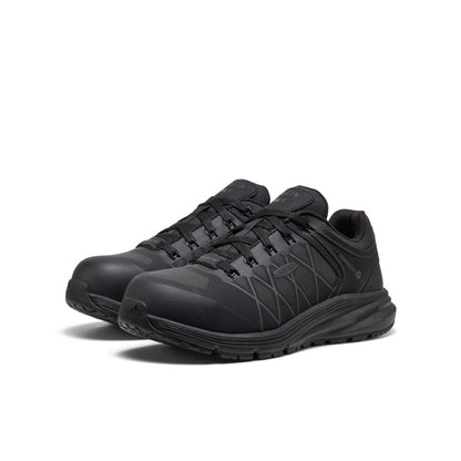 Women's Vista Energy XT Work Sneaker INT MET (Carbon Toe) Black/Magnet - Keen