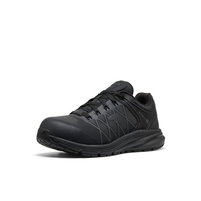 Women's Vista Energy XT Work Sneaker INT MET (Carbon Toe) Black/Magnet - Keen