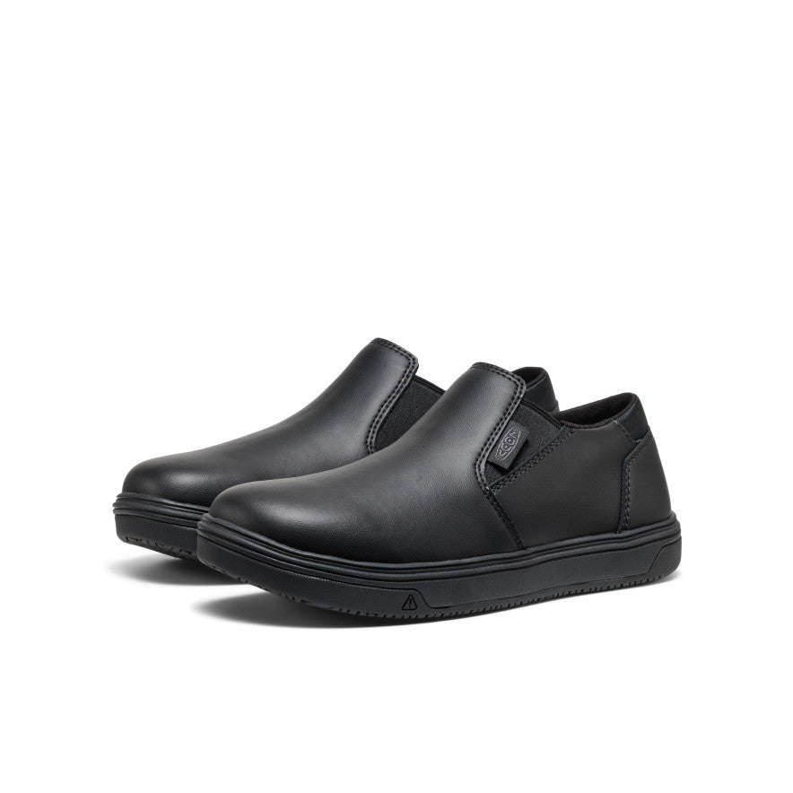 Women's Kenton Shift WTX Work Shoe (Soft Toe) Black/Black - Keen