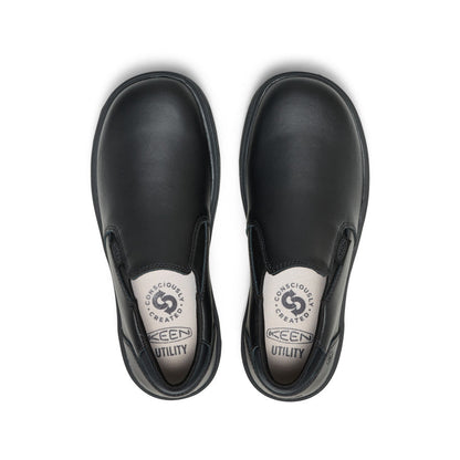 Women's Kenton Shift WTX Work Shoe (Soft Toe) Black/Black - Keen