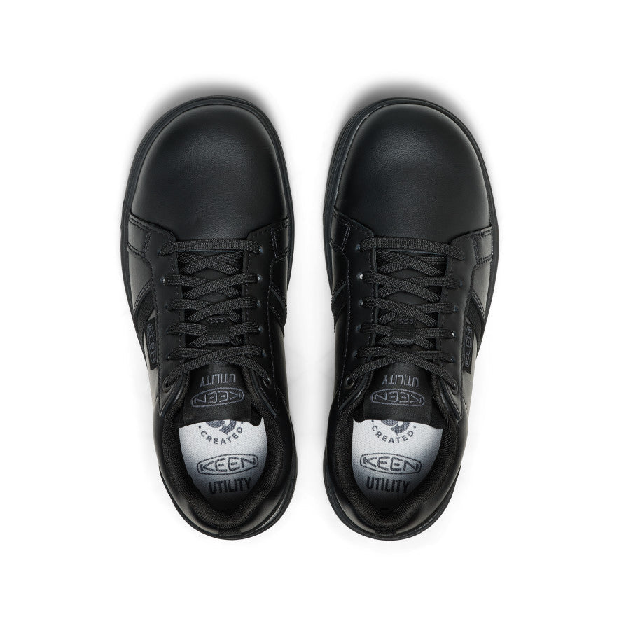 Women's Kenton WTX Work Shoe (Soft Toe) Black/Black - Keen