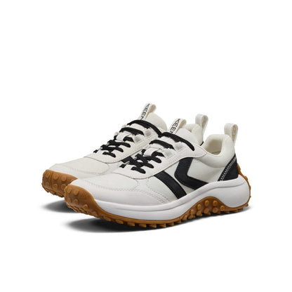 Women's KS86 Leather Sneaker Star White/Black - Keen