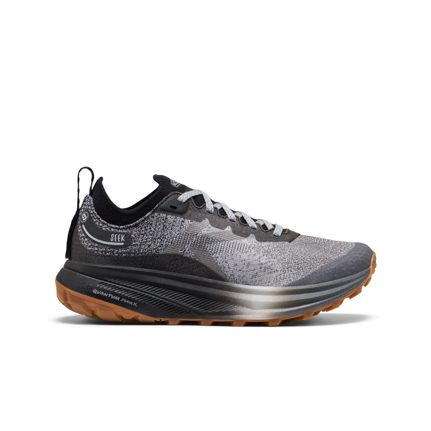 Women's Seek Trail Running Shoe Black/Magnet - Keen