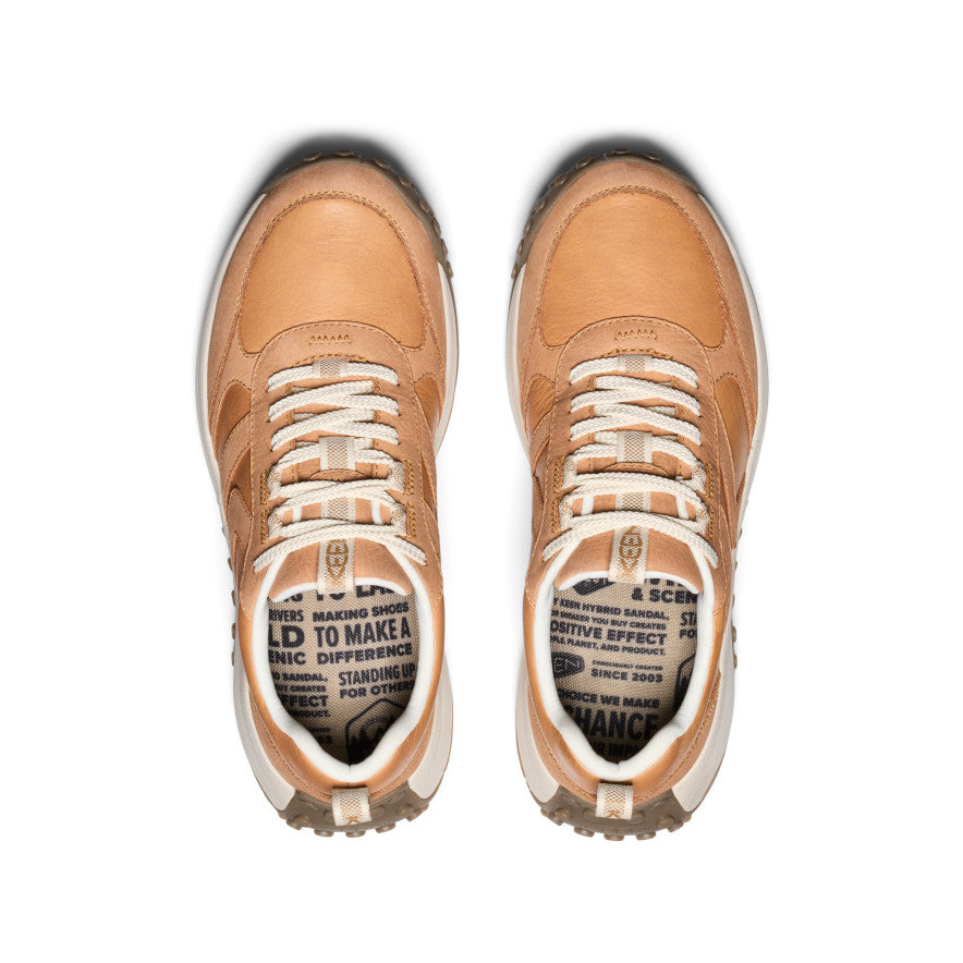 Women's KS86 Leather Sneaker Natural/Birch - Keen