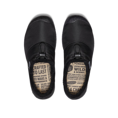 Women's Howser III Slide Black Smooth Nylon - Keen