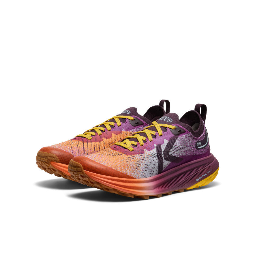 Women's Seek Trail Running Shoe Willowherb/Orange Peel - Keen