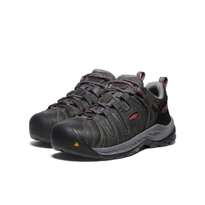 Women's Flint II (Steel Toe) Magnet/Rose - Keen