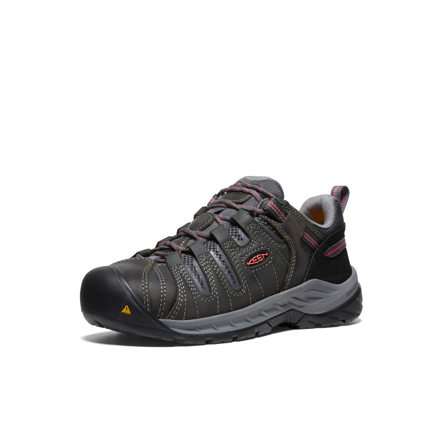 Women's Flint II (Steel Toe) Magnet/Rose - Keen
