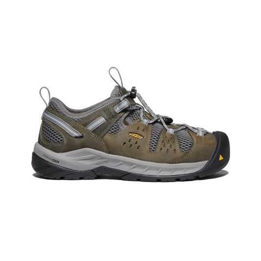 Women's Atlanta Cool II ESD (Steel Toe) Gargoyle/Blue Fog - Keen
