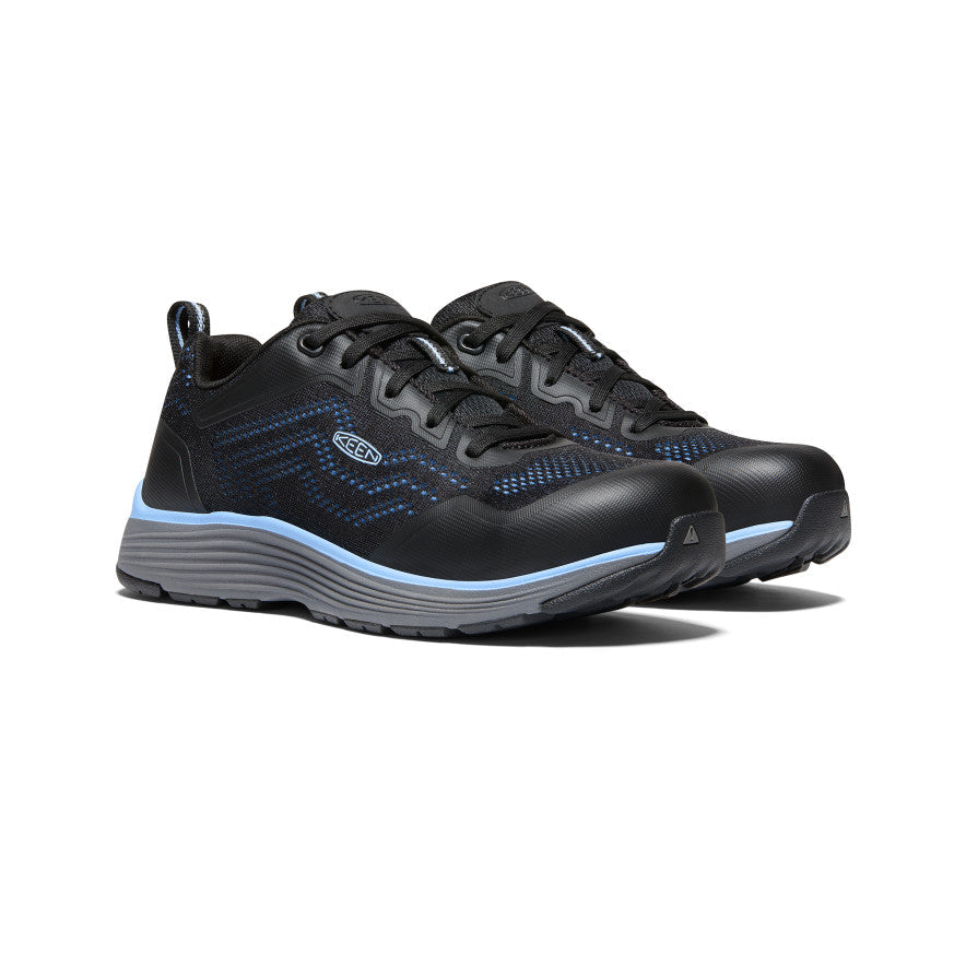 Women's Sparta 2 (Aluminum Toe) Airy Blue/Black - Keen