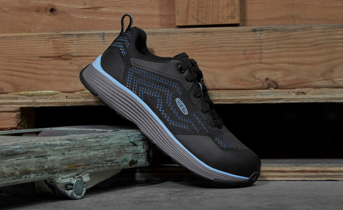 Women's Sparta 2 (Aluminum Toe) Airy Blue/Black - Keen