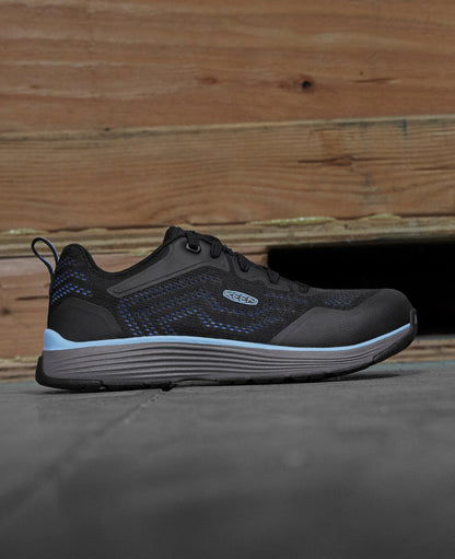 Women's Sparta 2 (Aluminum Toe) Airy Blue/Black - Keen
