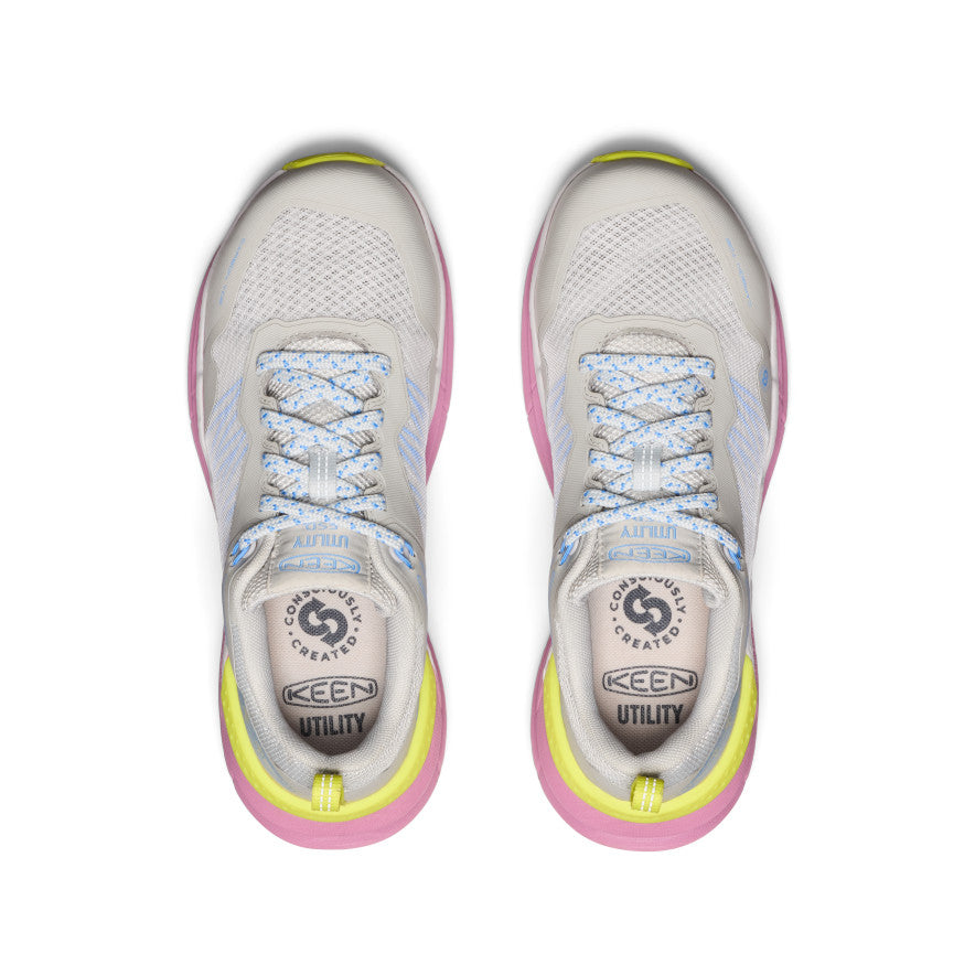 Women's Speedworks ESD Work Sneaker (Carbon Toe) Alloy/Moonlight Mauve - Keen