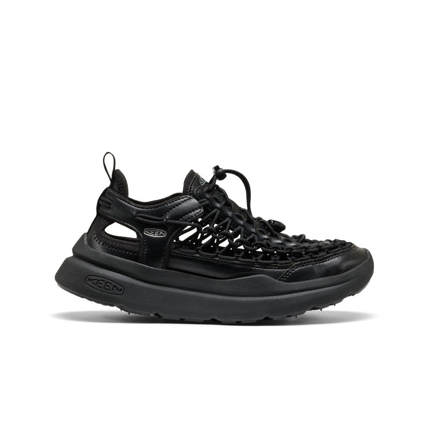 Women's UNEEK WK SNIDEL Sneaker Black/Silver - Keen