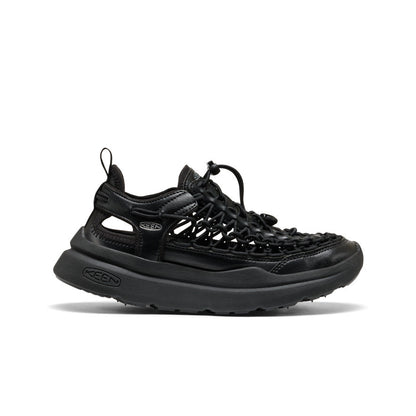 Women's UNEEK WK SNIDEL Sneaker Black/Silver - Keen