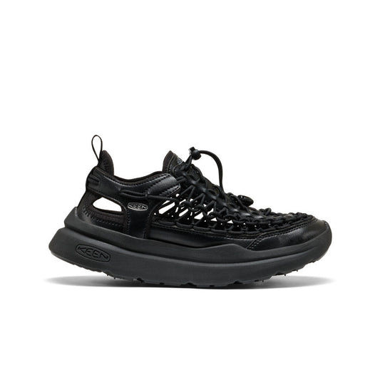 Women's UNEEK WK SNIDEL Sneaker Black/Silver - Keen