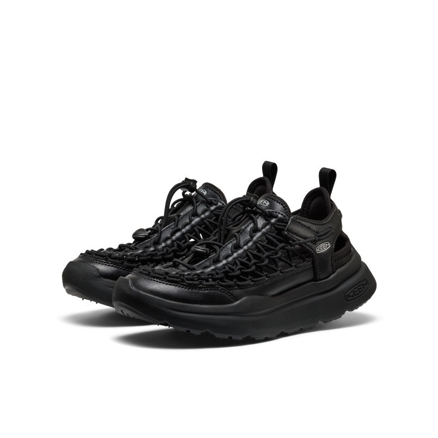 Women's UNEEK WK SNIDEL Sneaker Black/Silver - Keen
