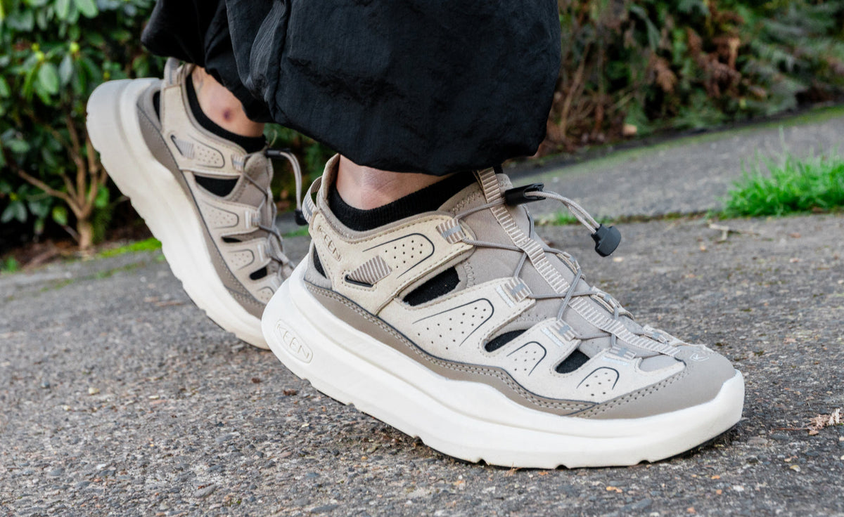 Women's WK450 Walking Sandal Black/Black - Keen