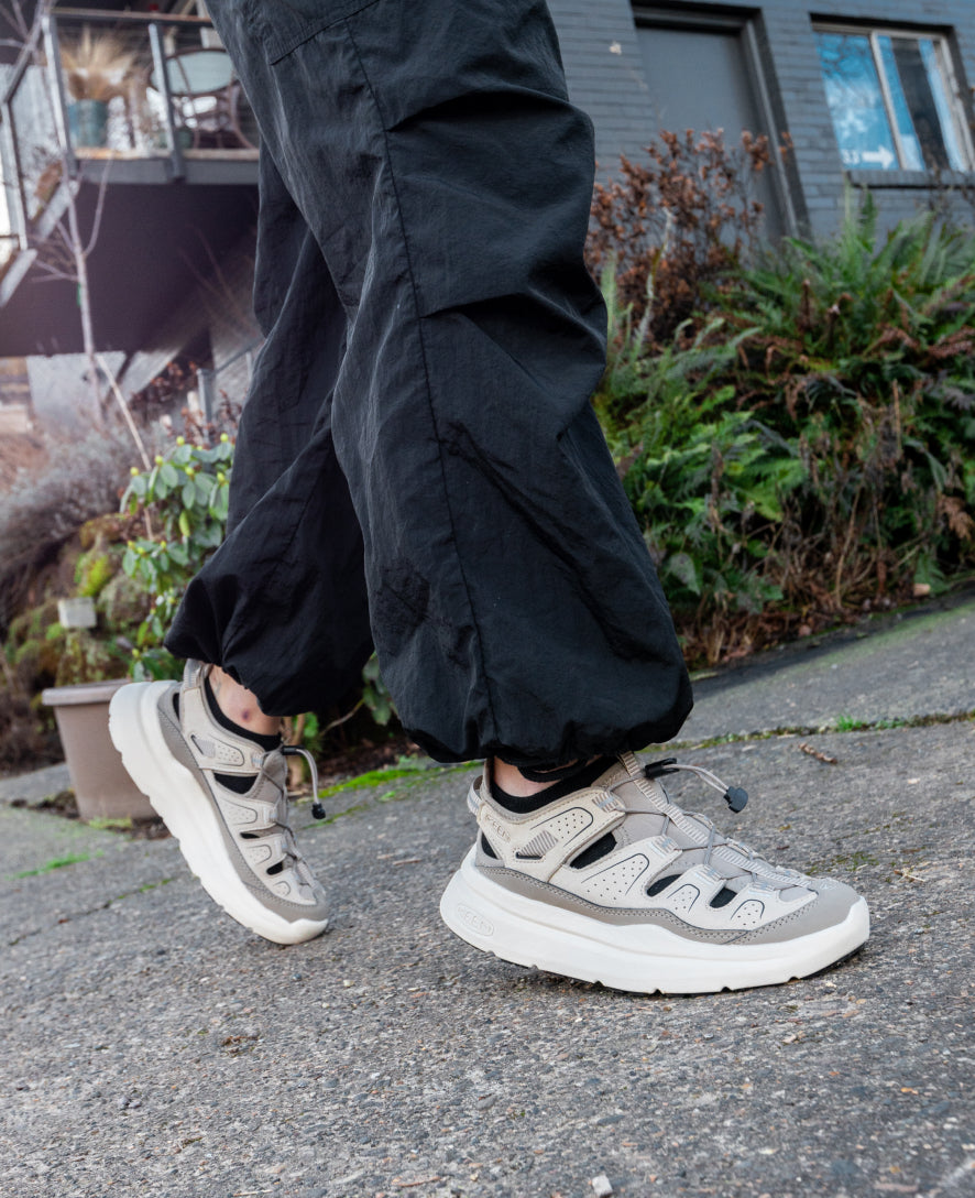 Women's WK450 Walking Sandal Black/Black - Keen
