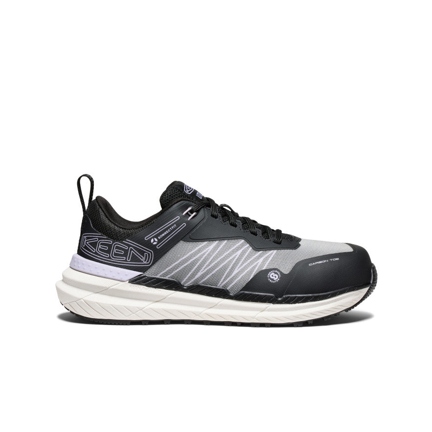 Women's Speedworks Work Sneaker (Carbon Toe) Thistle/Black - Keen