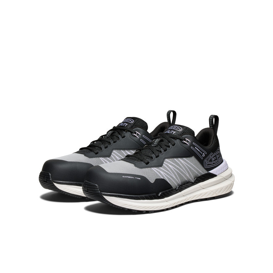 Women's Speedworks Work Sneaker (Carbon Toe) Thistle/Black - Keen