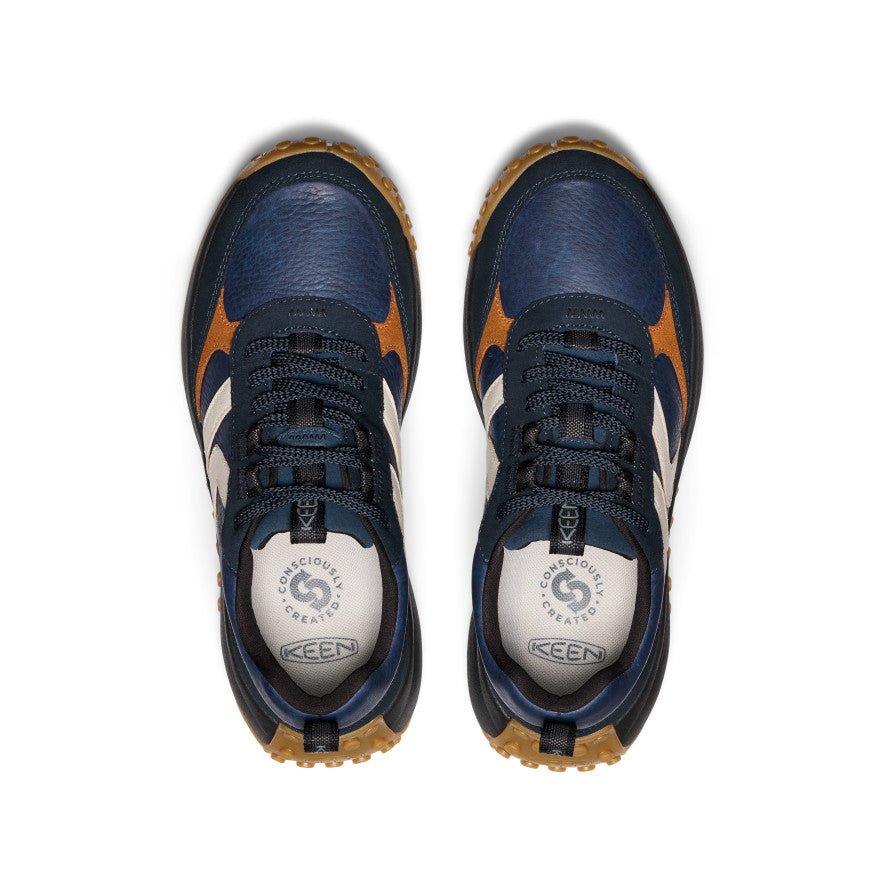 Women's KS86 Leather Sneaker Sky Captain/Birch - Keen