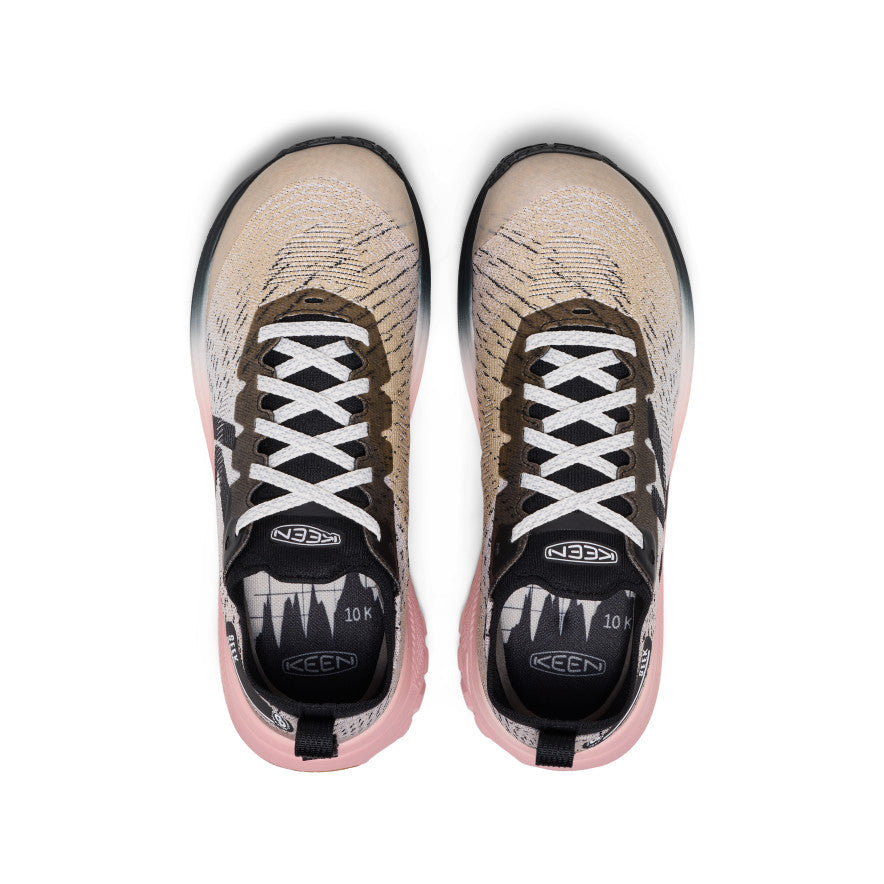 Women's Seek Trail Running Shoe Black/Sunset Sand - Keen