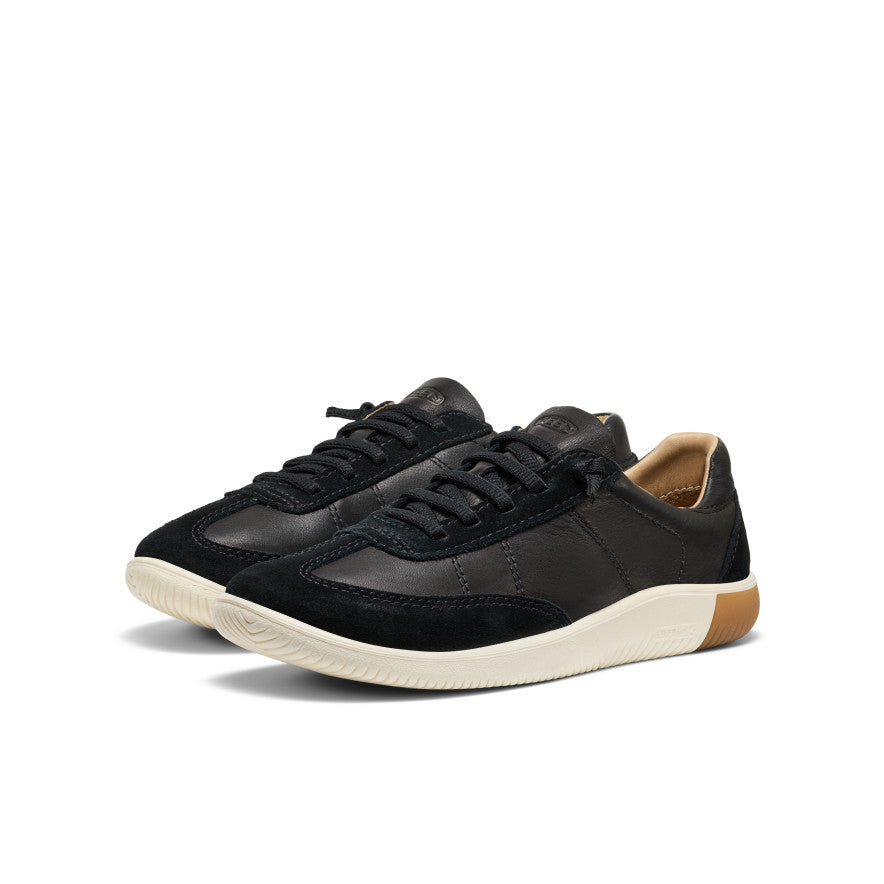 Women's KNX T-Toe Sneaker Black/Birch - Keen