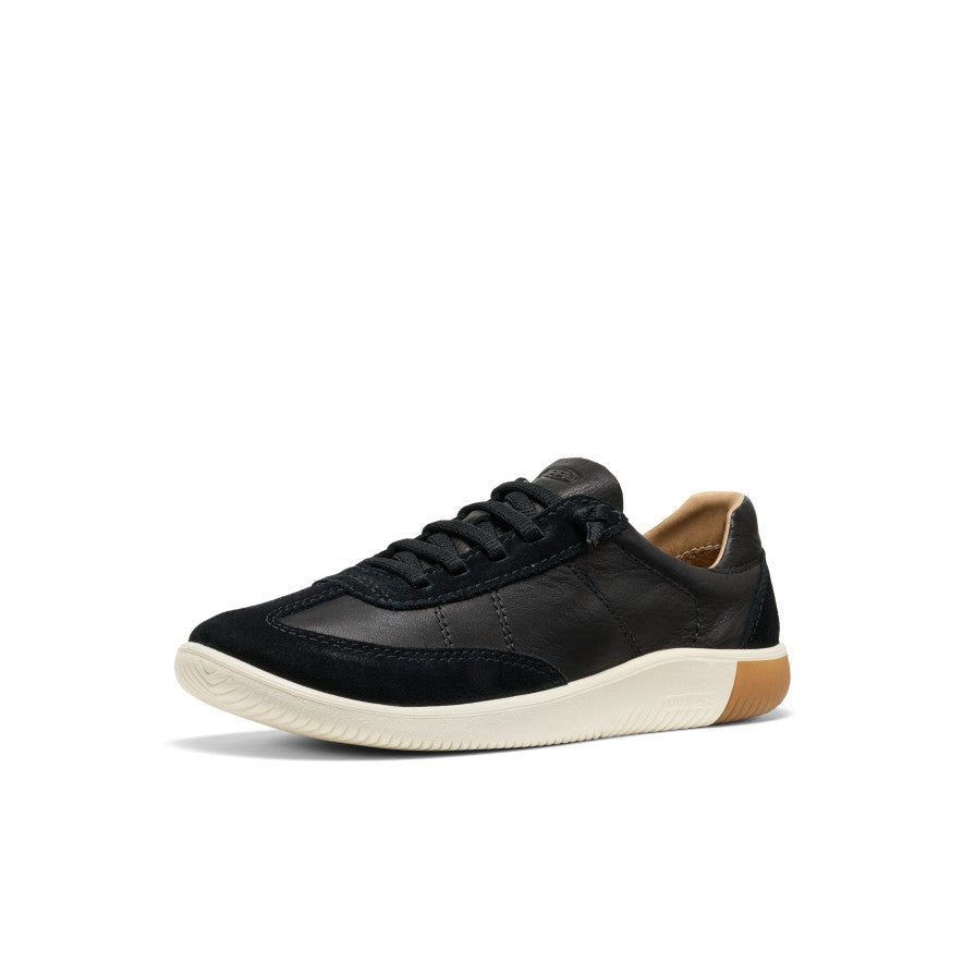 Women's KNX T-Toe Sneaker Black/Birch - Keen
