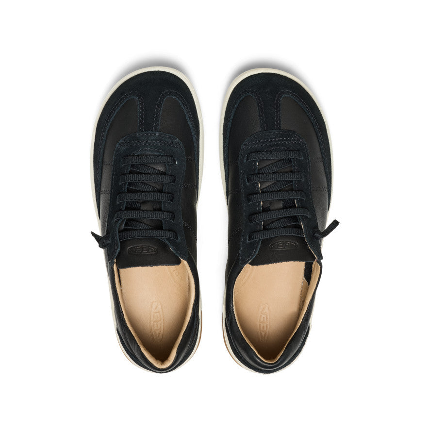 Women's KNX T-Toe Sneaker Black/Birch - Keen