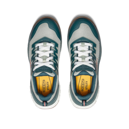 Women's Arvada Work Sneaker (Carbon Toe) Sea Moss/Desert Sage - Keen