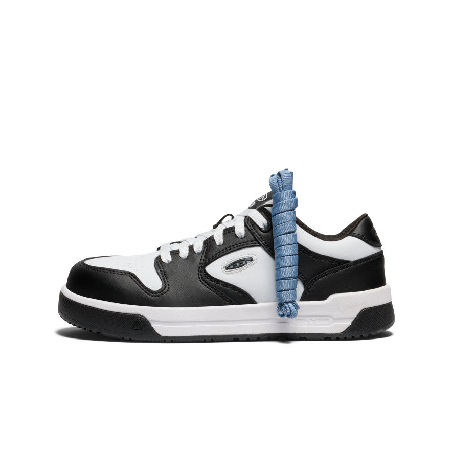 Women's Overton Work Shoe (Carbon Toe) Star White/Black - Keen