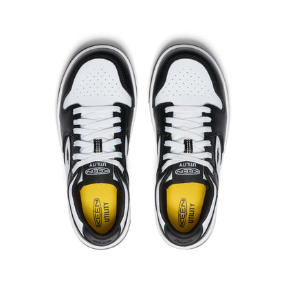 Women's Overton Work Shoe (Carbon Toe) Star White/Black - Keen