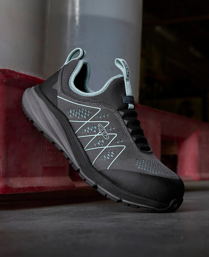 Women's Vista Energy Shift (Carbon Toe) Steel Grey/Blue Glass - Keen