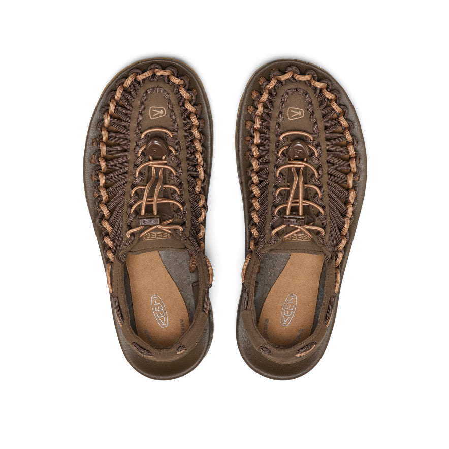 Women's UNEEK Sneaker Dark Earth/Chipmunk - Keen
