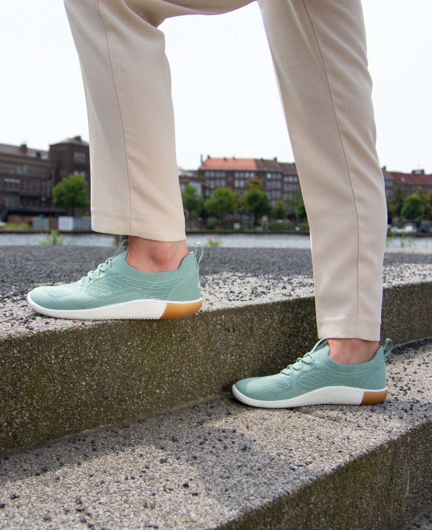 Women's KNX Knit Sneaker Granite Green/Lichen - Keen