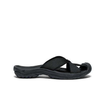 Women's Bali Slide Sandal Black/Steel Grey - Keen