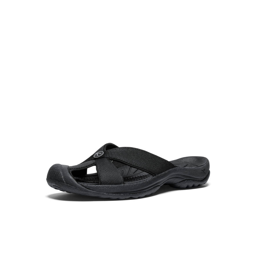Women's Bali Slide Sandal Black/Steel Grey - Keen