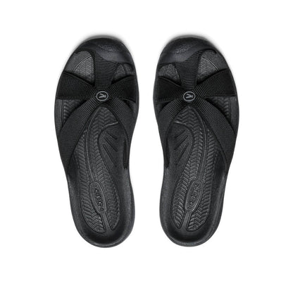 Women's Bali Slide Sandal Black/Steel Grey - Keen