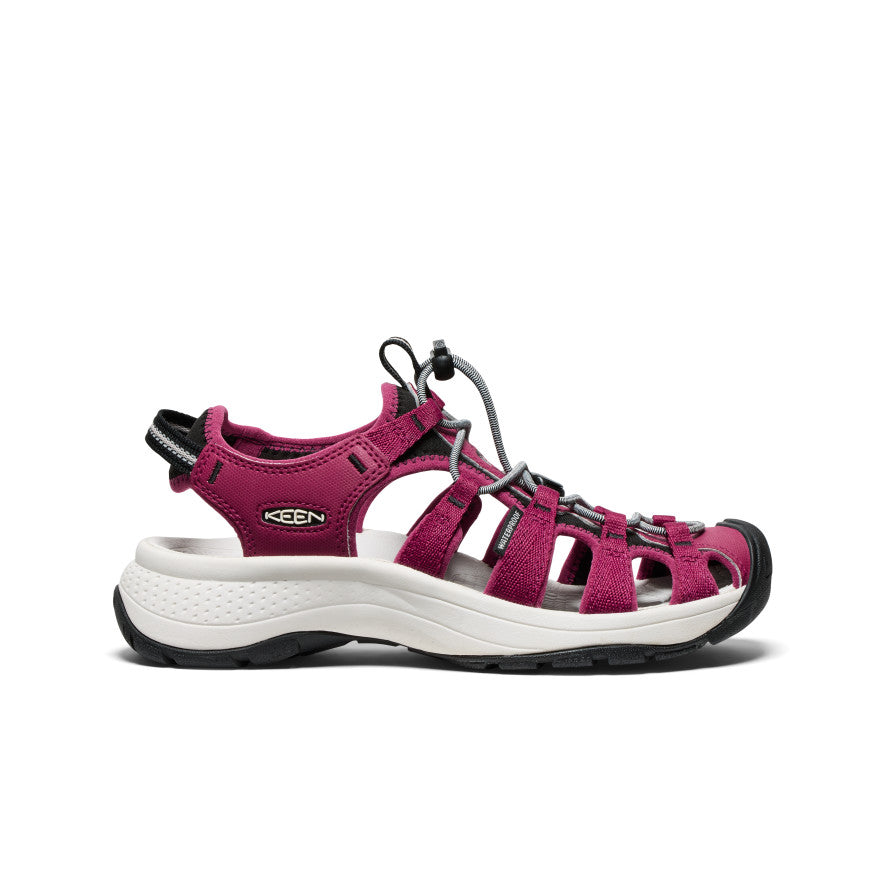 Women's Astoria West Sandal Beaujolais/Star White - Keen
