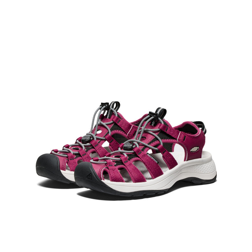 Women's Astoria West Sandal Beaujolais/Star White - Keen